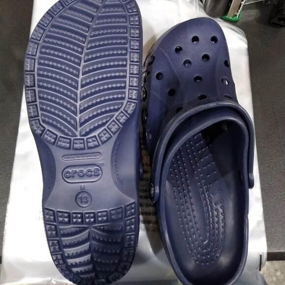 Crocs Unisex Adult Baya Clogs,Navy 13M US - Picture 2 of 2